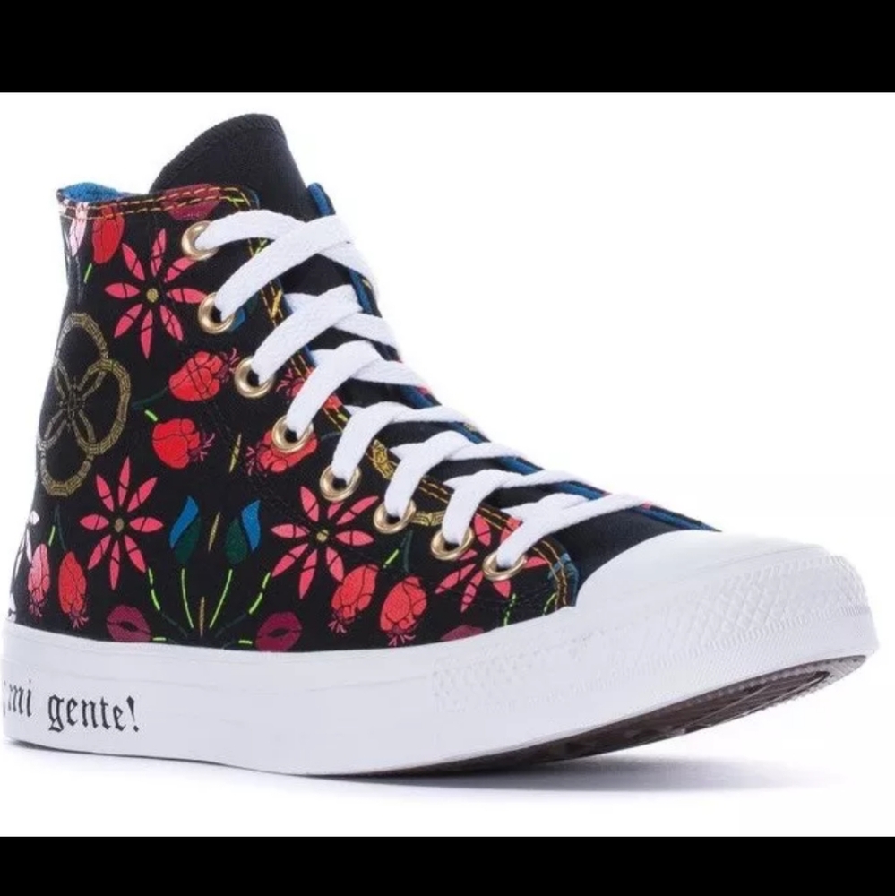 CONVERSE ALL STAR High Tops - Mi Gente Capsule - Floral Otomi Print